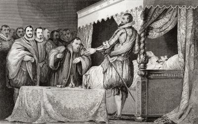 Henri III (1551-89) nimeää Bearnais