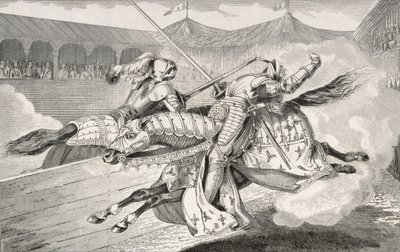 Si Henri II (1519-59) ay nasugatan nang husto sa isang labanan sa panahon ng pagdiriwang ng kasal ng kanyang anak na babae, mula sa 
