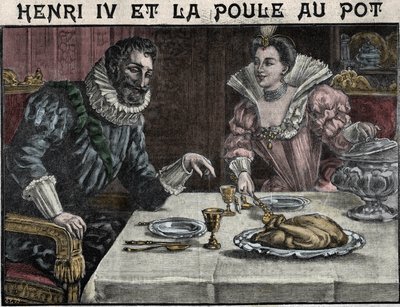 Henri IV ja kana kattilassa: Gabrielle d