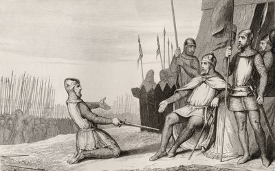 Henri I (1008-60) antaa anteeksi veljelleen Robert-Le-Vieux