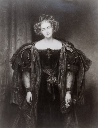Henriette Sontag Donna Annana Wolfgang Amadeus Mozartin oopperassa Don Giovanni tekijältä French School