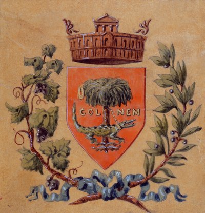 Nimesin kaupungin heraldiset aseet tekijältä French School