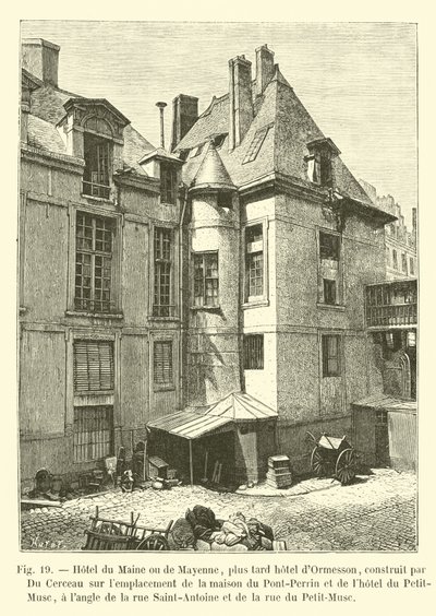 Hotel du Maine tai de Mayenne, myöhemmin Hotel d