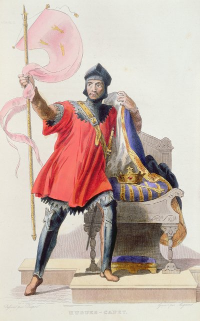 Hugues I Capet (941-996), Ranskan kuningas, E.Mennechet