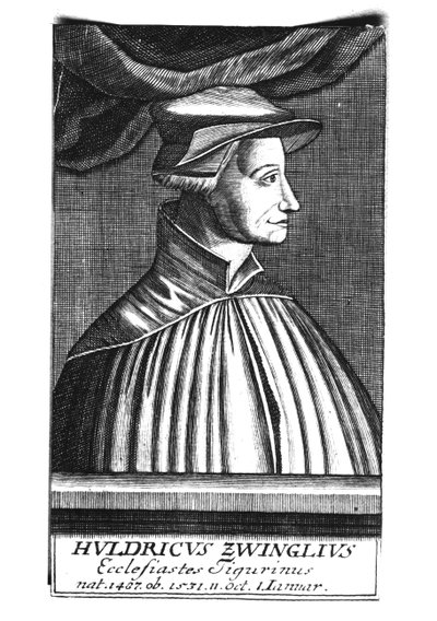 Huldrych Zwingli (1484-1531) tekijältä French School