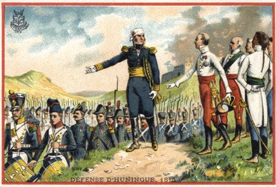 Huninguen puolustus vuonna 1815 tekijältä French School