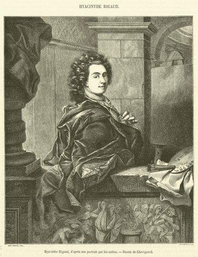 Hyacinthe Rigaud (kaiverrus) tekijältä French School