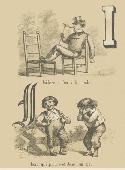 I J: Isidore trendikäs leijona/John itkee ja John nauraa tekijältä French School