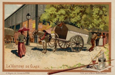 Jääkärry (chromolitho) tekijältä French School