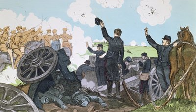 Tapahtuma ensimmäisen Marnen taistelun aikana, 6.-13. syyskuuta 1914 tekijältä French School