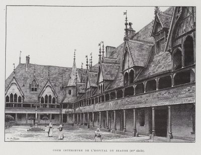 Hospices de Beaunen sisäpiha tekijältä French School