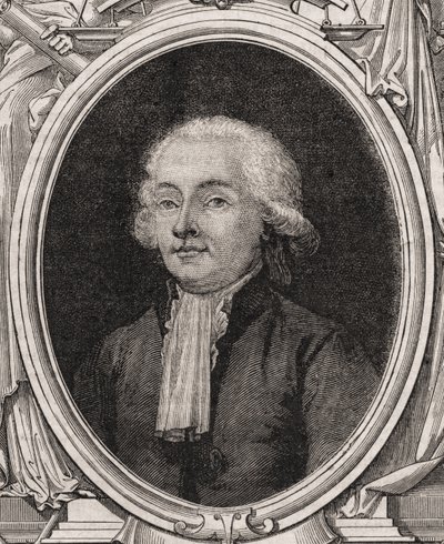 Isaac Rene Guy le Chapelier, Louis Blancin (1811-82) "Histoire de la Revolution Francaisesta" tekijältä French School