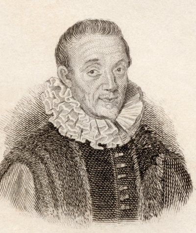 Jacques Auguste de Thou alias Thuanus, ranskalainen historioitsija, Crabbes Historical Dictionary pub. 1825 tekijältä French School