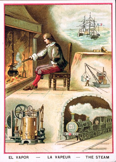 James Watt (1736-1819) ja höyryn eri käyttötarkoitukset tekijältä French School
