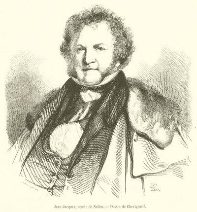 Jean-Jacques, Sellonin kreivi (kaiverrus) tekijältä French School