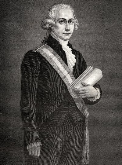 Jean-Nicolas Pache, Louis Blancin (1811-82) "Histoire de la Revolution Francaisesta" tekijältä French School
