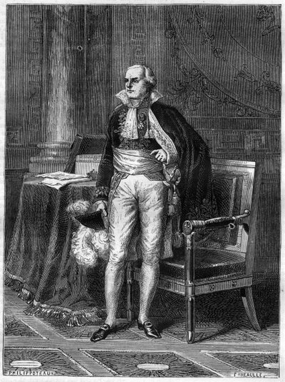 Jean Baptiste (Jean-Baptiste) de Nompere de Champagny (1756-1834) Cadorin herttua - Jean-Baptiste de Nompere de Champagny (1756-1834), Cadoren herttua, ranskalainen poliitikko - kirjassa "Histoire de l