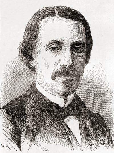 Jean Bernard Léon Foucault, Tieteen ihmeistä, julkaistu n.1870 (kaiverrus) tekijältä French School