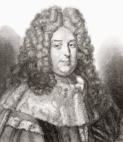 Jean Bouhier, 1673 - 1746. Ranskalainen tuomari, lakimies, historioitsija, kääntäjä, bibliofiili ja tutkija. Les Heures Libres, julkaistu 1908. tekijältä French School