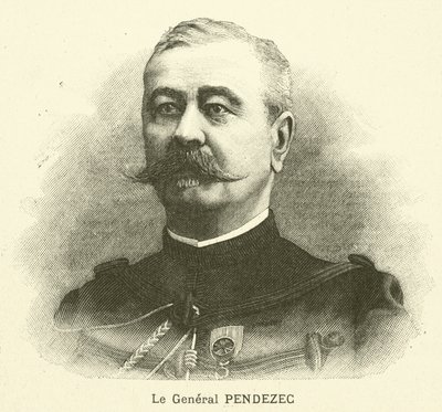 Jean Pendezec, ranskalainen kenraali (kaiverrus) tekijältä French School