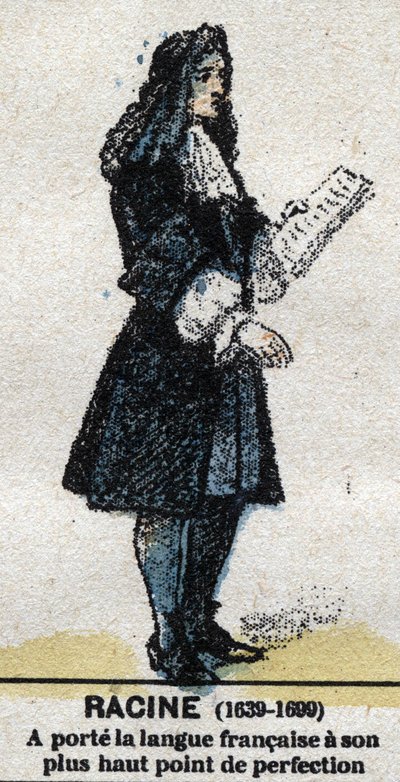 Jean Racine (1639-1699), ranskalainen traaginen runoilija. tekijältä French School