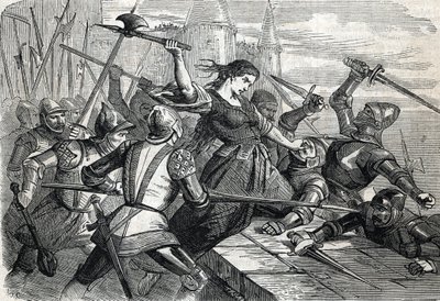 Jeanne Laisne ja Kaarle Temeraire - 1864 tekijältä French School
