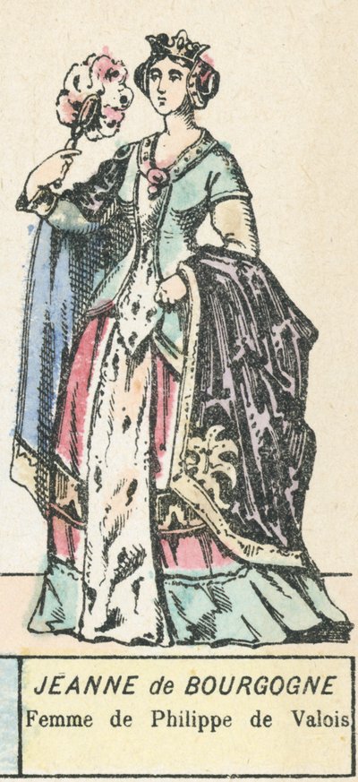 Jeanne Burgundy, Philippe de Valois