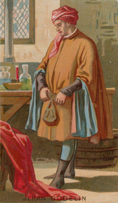 Jehan Gobelin, 1400-luvun ranskalainen värjäjä tekijältä French School