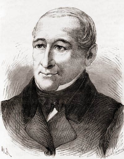Johann Nicolaus von Dreyse, Tieteen ihmeistä, julkaistu n.1870 (kaiverrus) tekijältä French School