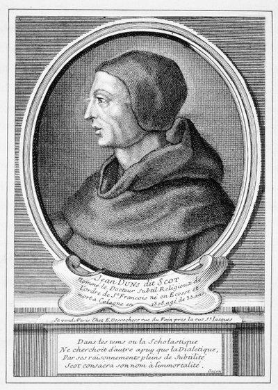 John Duns Scotus (n. 1266-1308) tekijältä French School