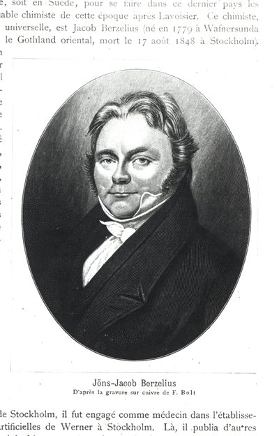 Jons Jakob Berzelius (1779-1848) F. Boltin kaiverruksen jälkeen tekijältä French School