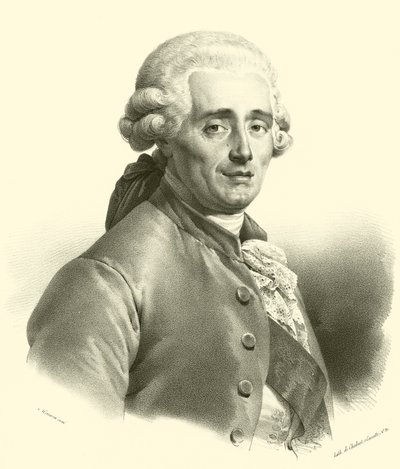 Joseph-Marie Vien, muotokuva (kaiverrus) tekijältä French School