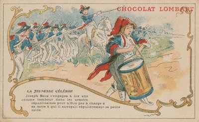 Joseph Bara, joka liittyi Ranskan republikaanien armeijaan rumpalipojaksi ollessaan vain kuusivuotias tekijältä French School