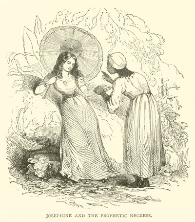 Josefina e a profética negra (gravura)finlandês tekijältä French School