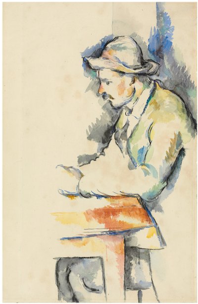 Card Player, n. 1896 tekijältä French School