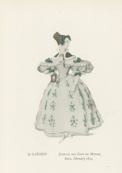 Journal of People of the World, Pariisi, helmikuu 1834 tekijältä French School