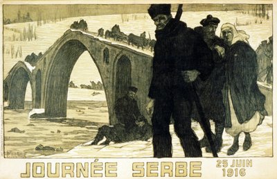 Serbian päivä. 25. kesäkuuta 1916. tekijältä French School