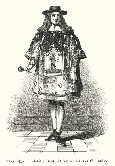 Valanannut viinihuuto, 1700-luku (kaiverrus) tekijältä French School