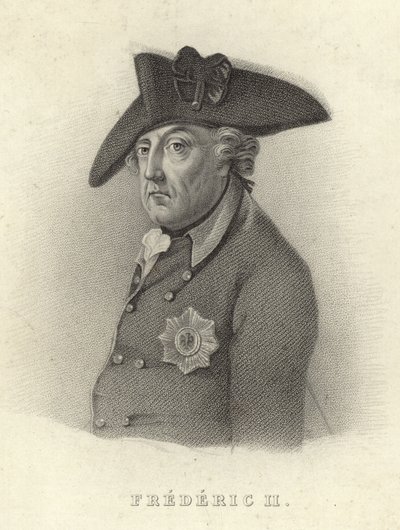 Preussin kuningas Frederick II tekijältä French School