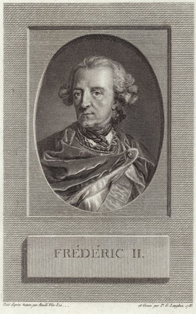 Preussin kuningas Frederick II tekijältä French School