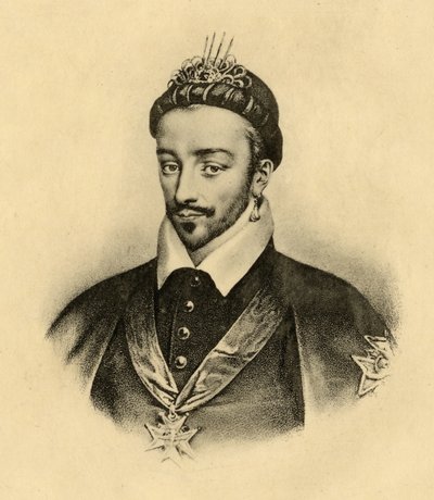 Ranskan kuningas Henri III (1551-89) tekijältä French School