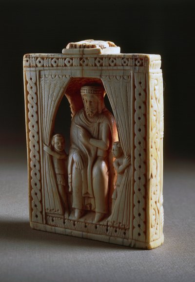 King, norsunluun shakkinappula, Ranska tekijältä French School