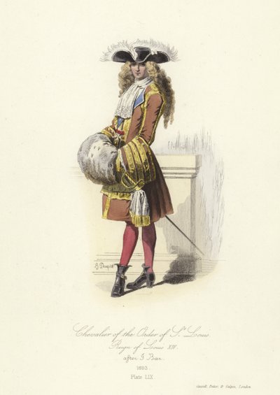 Ludvigin ritarikunnan ritari, Ranskan Ludvig XIV:n hallituskausi tekijältä French School