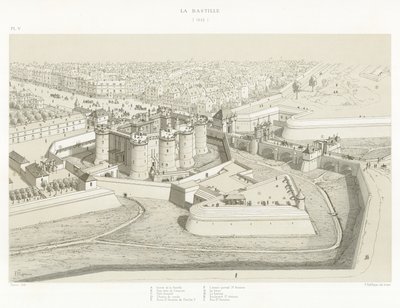 Bastille, 1650 tekijältä French School