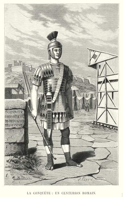 La Conquete, Un Centurion Romain (kaiverrus) tekijältä French School
