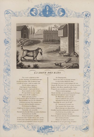 The League of Rats (väri litho) tekijältä French School