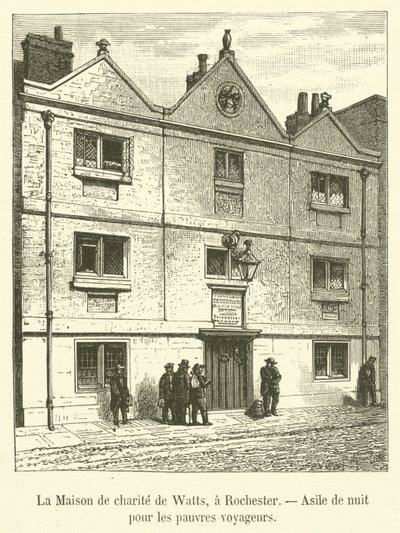 Watts Charity House, Rochester, Night Asylum for Poor Travelers (kaiverrus) tekijältä French School