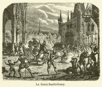 La Saint-Barthelemy (kaiverrus) tekijältä French School