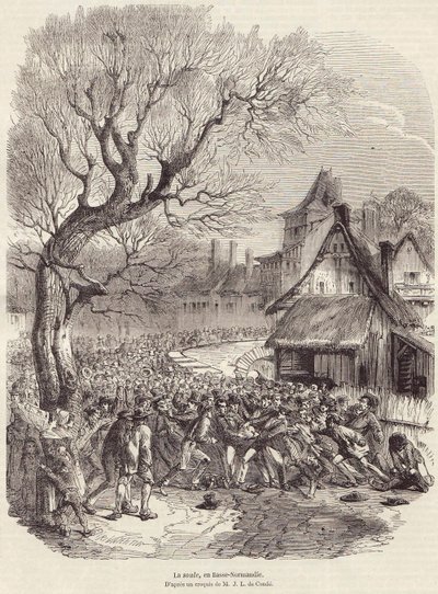 La Soule, Ala-Normandia, pubi 28. helmikuuta 1852. tekijältä French School