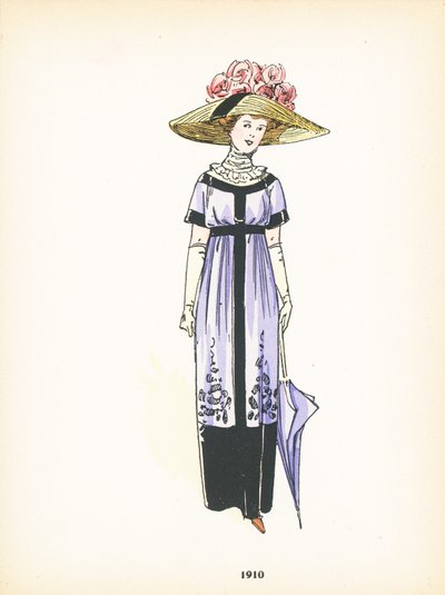 Naisten muoti, 1910 tekijältä French School